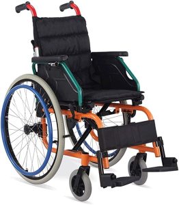 Folding Wheelchair Ultra-Narrow Wheelchair